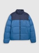 mini: Męska kurtka puchowa pikowana 4F 4FWAW25TDJAM601 - niebieska (9)