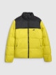 mini: Męska kurtka puchowa pikowana 4F 4FWAW25TDJAM601 - żółta (8)