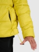mini: Męska kurtka puchowa pikowana 4F 4FWAW25TDJAM601 - żółta (5)