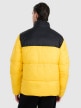 mini: Męska kurtka puchowa pikowana 4F 4FWAW25TDJAM601 - żółta (9)