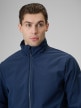 mini: Męska kurtka softshell wiatroodporna 4F 4FWSS26TSOFM548 - granatowa (4)