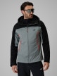 mini: Męska kurtka trekkingowa 4F 4FWSS26TSOFM540 - czarna (1)