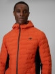 mini: Męska kurtka trekkingowa puchowa 4F 4FRSS26TDJAM0961 - pomarańczowa (4)