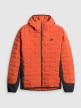 mini: Męska kurtka trekkingowa puchowa 4F 4FRSS26TDJAM0961 - pomarańczowa (12)