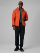 mini: Męska kurtka trekkingowa puchowa 4F 4FRSS26TDJAM0961 - pomarańczowa (2)