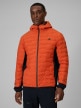 mini: Męska kurtka trekkingowa puchowa 4F 4FRSS26TDJAM0961 - pomarańczowa (1)