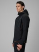 mini: Męska kurtka trekkingowa softshell 4F 4FRSS26TSOFM644 - czarna (3)