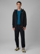 mini: Męska kurtka trekkingowa softshell 4F 4FRSS26TSOFM644 - czarna (6)