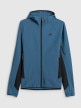 mini: Męska kurtka trekkingowa softshell 4F 4FRSS26TSOFM644 - denim (8)