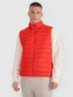 mini: Męski bezrękawnik puchowy 4F 4FWAW25TVJAM224 - czerwony (6)
