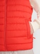 mini: Męski bezrękawnik puchowy 4F 4FWAW25TVJAM224 - czerwony (3)