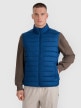 mini: Męski bezrękawnik puchowy 4F 4FWAW25TVJAM224 - niebieski (6)