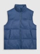 mini: Męski bezrękawnik puchowy pikowany 4F 4FWAW25TVJAM229 - niebieski (9)