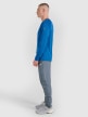 mini: Męski longsleeve do biegania 4F 4FWAW25TFLOM413 - niebieski (3)