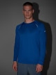 mini: Męski longsleeve do biegania 4F 4FWAW25TFLOM413 - niebieski (5)
