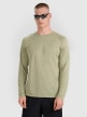  4F Męski longsleeve do biegania 4F 4FWAW25TFLOM413  oliwkowy Oliwkowy