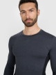 mini: Męski longsleeve treningowy 4F 4FWMM00TFLOM507 - szary (3)