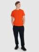 mini: Męski t-shirt basic 4F 4FRSS25TTSHM2732 - pomarańczowy (2)
