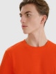 mini: Męski t-shirt basic 4F 4FRSS25TTSHM2732 - pomarańczowy (3)
