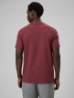 mini: Męski t-shirt basic 4F 4FRSS26TTSHM3637 - burgundowy (6)