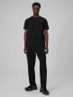 mini: Męski t-shirt basic 4F 4FRSS26TTSHM3637 - czarny (5)