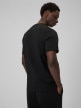mini: Męski t-shirt basic 4F 4FRSS26TTSHM3637 - czarny (6)