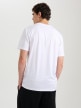 mini: Męski t-shirt bez nadruku 4F 4FRMM00TTSHM3250 - biały (5)