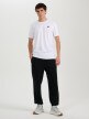 mini: Męski t-shirt bez nadruku 4F 4FRMM00TTSHM3250 - biały (2)