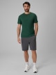 mini: Męski t-shirt bez nadruku 4F 4FRSS26TTSHM3973 - zielony (2)