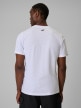 mini: Męski t-shirt bez nadruku 4F 4FWSS26TTSHM3322 - biały (4)