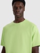mini: Męski t-shirt oversize 4F 4FWAW25TTSHM2360 - zielony (4)