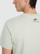 mini: Męski t-shirt z nadrukiem 4F 4FRAW25TTSHM3223 - zielony (4)