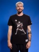 mini: Męski t-shirt z nadrukiem 4F 4FRAW25TTSHM3237 - czarny (1)