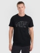 mini: Męski t-shirt z nadrukiem 4F 4FRAW25TTSHM3311 - czarny (7)