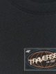 mini: Męski t-shirt z nadrukiem 4F 4FRAW25TTSHM3377 - czarny (2)