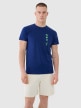mini: Męski t-shirt z nadrukiem 4F 4FRSS25TTSHM2689 - granatowy (3)