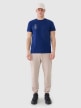 mini: Męski t-shirt z nadrukiem 4F 4FRSS25TTSHM2690 - granatowy (5)