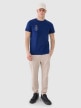 mini: Męski t-shirt z nadrukiem 4F 4FRSS25TTSHM2690 - granatowy (4)