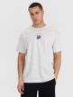 mini: Męski t-shirt z nadrukiem 4F 4FRSS25TTSHM2981 - szary (2)