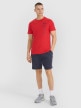 mini: Męski t-shirt z nadrukiem 4F 4FRSS25TTSHM2982 - czerwony (2)