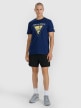 mini: Męski t-shirt z nadrukiem 4F 4FRSS25TTSHM3155 - granatowy (2)