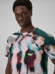 mini: Męski t-shirt z nadrukiem 4F 4FRSS26TTSHM3640 - multikolor (4)
