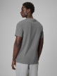 mini: Męski t-shirt z nadrukiem 4F 4FRSS26TTSHM3769 - szary (4)