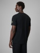 mini: Męski t-shirt z nadrukiem 4F 4FRSS26TTSHM3770 - czarny (4)