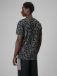 mini: Męski t-shirt z nadrukiem 4F 4FRSS26TTSHM3773 - czarny (4)