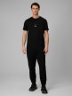 mini: Męski t-shirt z nadrukiem 4F 4FRSS26TTSHM3774 - czarny (3)