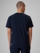 mini: Męski t-shirt z nadrukiem 4F 4FRSS26TTSHM3802 - granatowy (4)