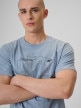 mini: Męski t-shirt z nadrukiem 4F 4FRSS26TTSHM3803 - niebieski (3)