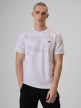mini: Męski t-shirt z nadrukiem 4F 4FRSS26TTSHM3807 - biały (1)