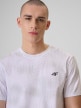 mini: Męski t-shirt z nadrukiem 4F 4FRSS26TTSHM3807 - biały (2)